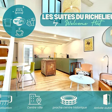 Les Du Richelieu, Climatisees , 4 Pers,a *